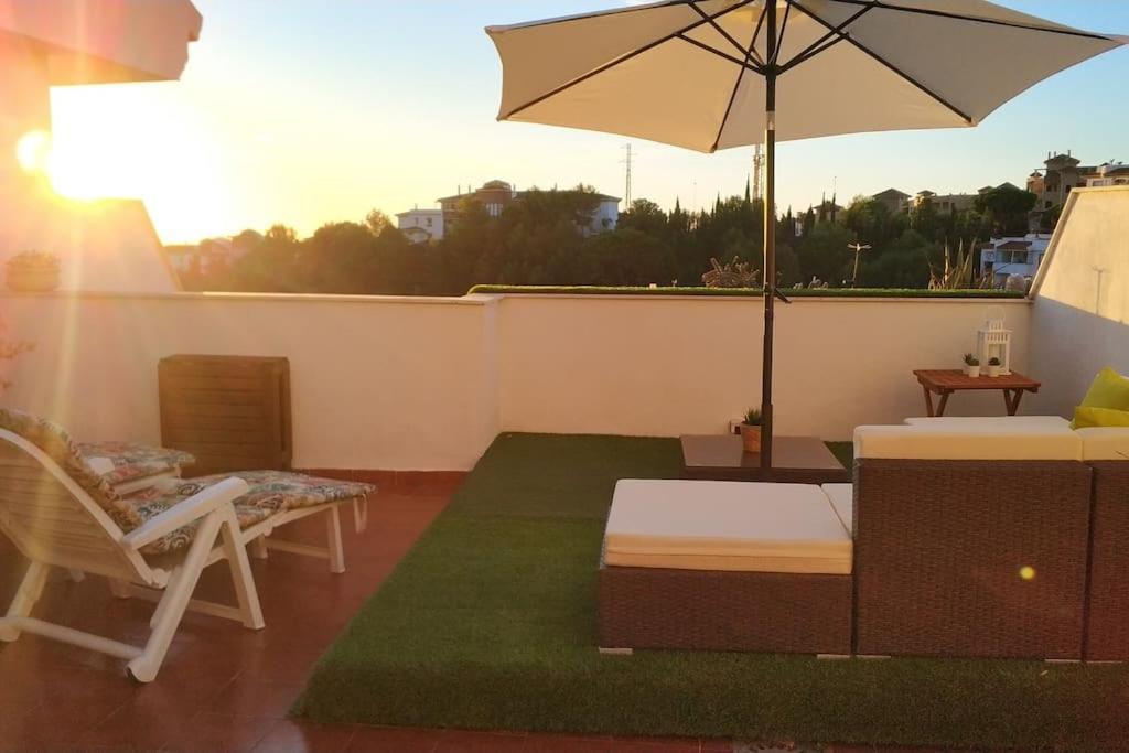 Chill Out Place For 4 In Benalmadena Pueblo Extérieur photo
